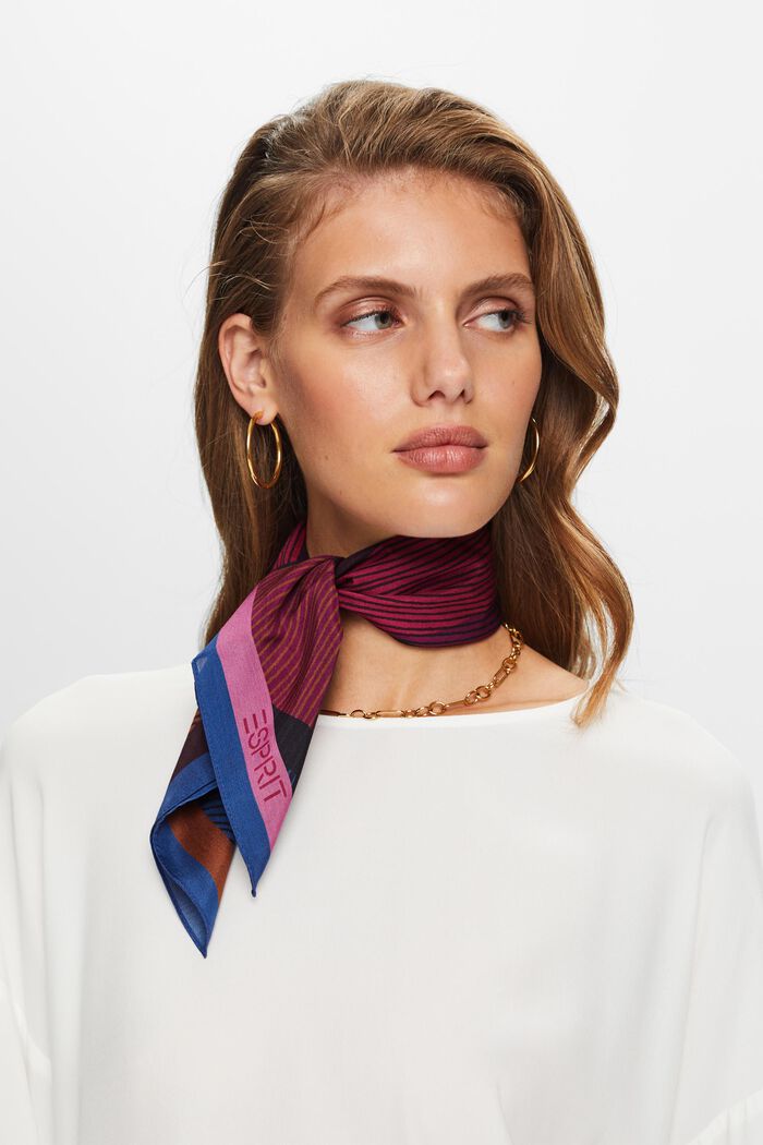 ESPRIT - Printed bandana, silk blend at our online shop