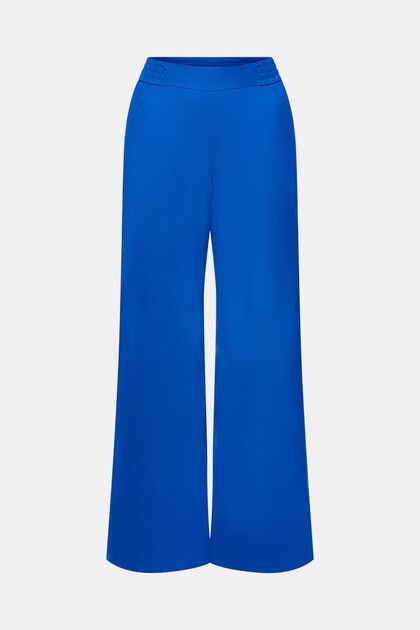 Twill Wide Pull-On Pants