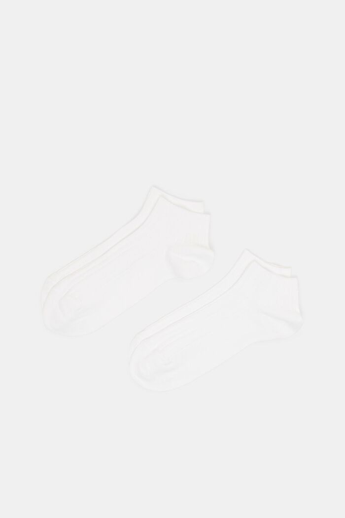 2-Pack Sneaker Socks, WHITE, detail image number 0
