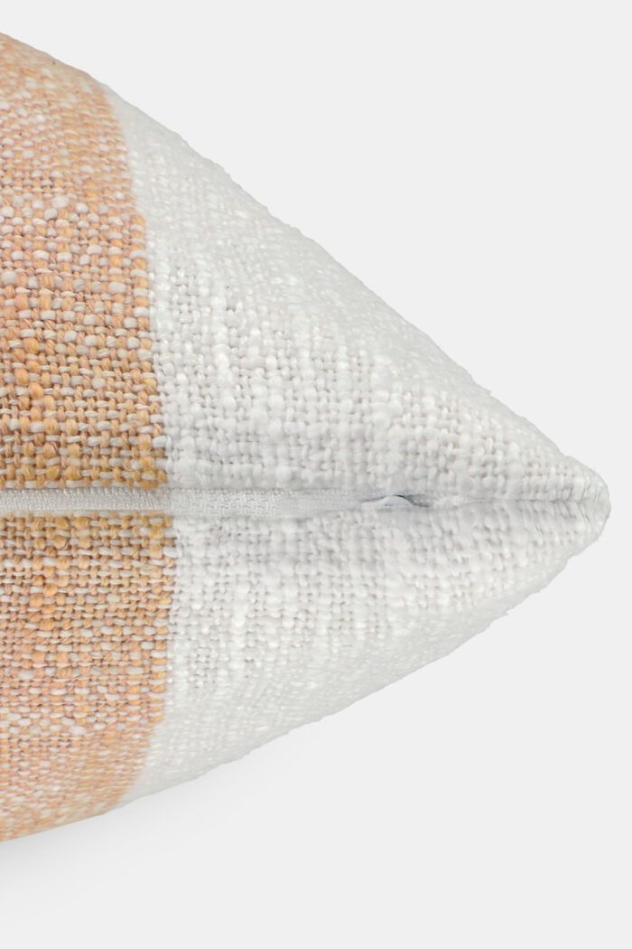 Two-Tone Cushion Cover, OFF WHITE, detail image number 2
