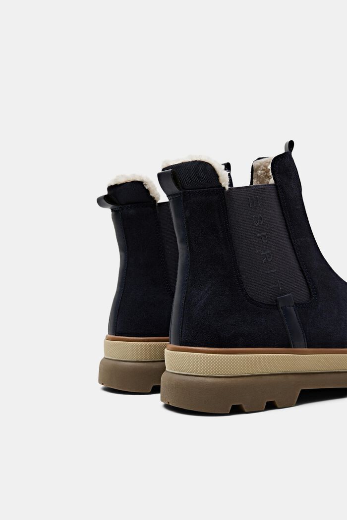 Suede Chelsea Boots, NAVY, detail image number 3