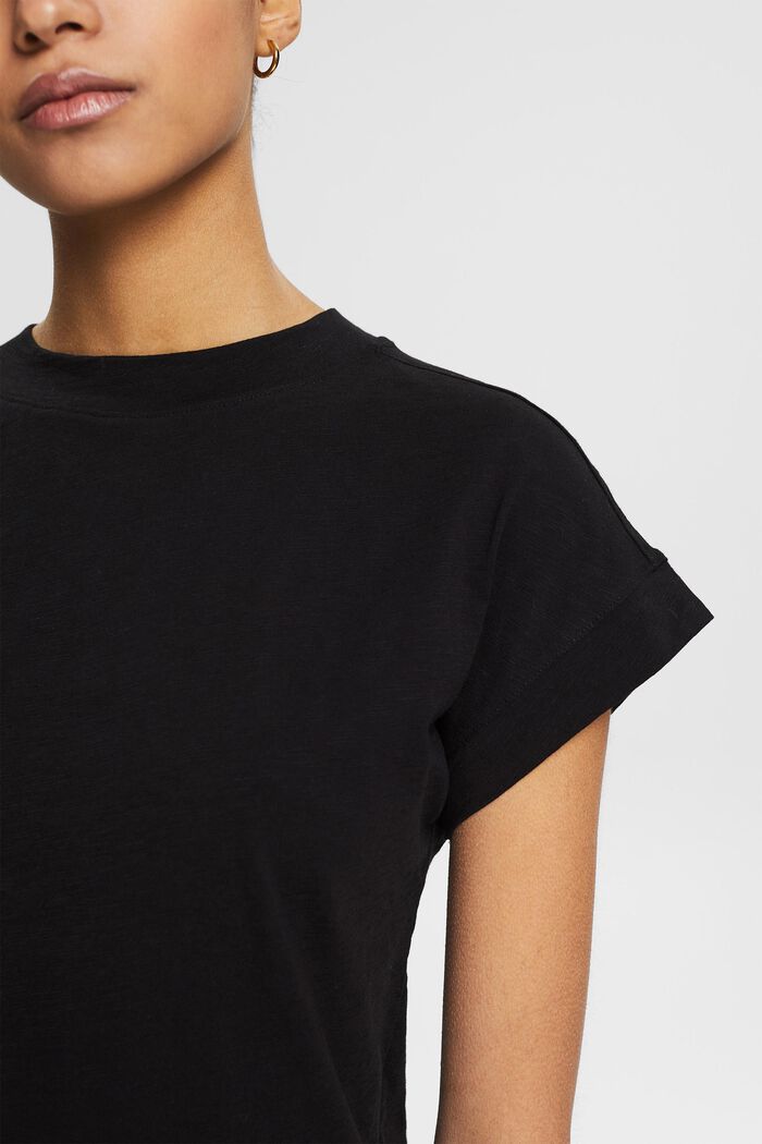 T-shirt made of 100% organic cotton, BLACK, detail image number 2