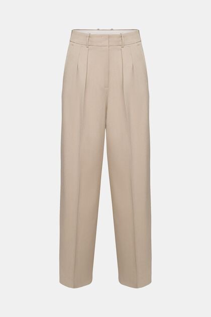 Twill Tapered Pants