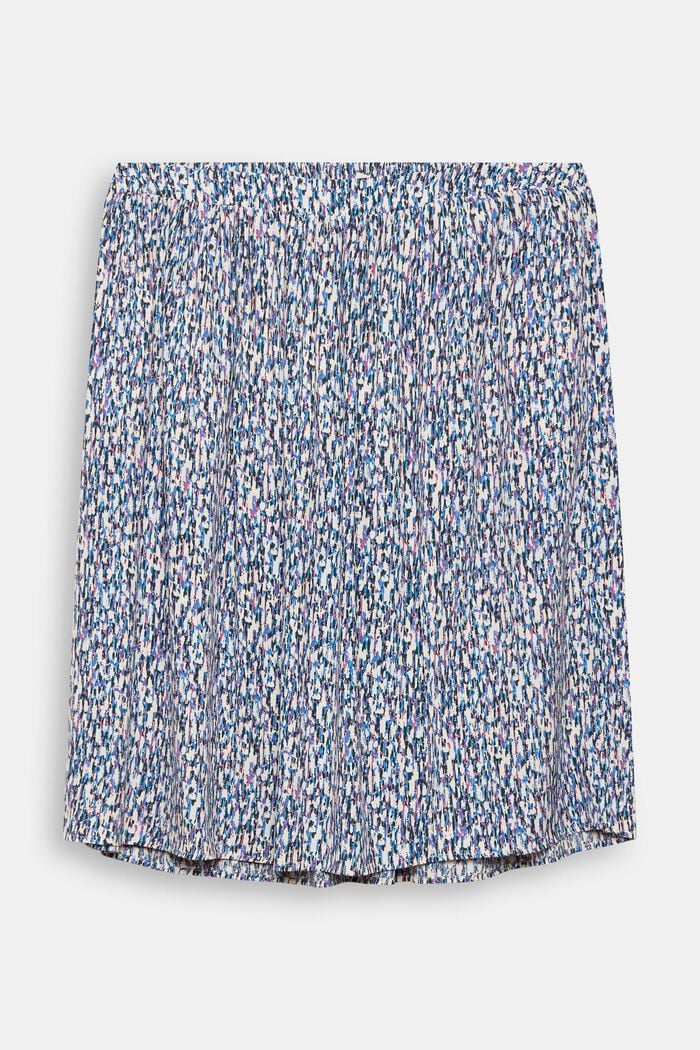 CURVY patterned midi skirt, LENZING™ ECOVERO™, BLUE LAVENDER, detail image number 6