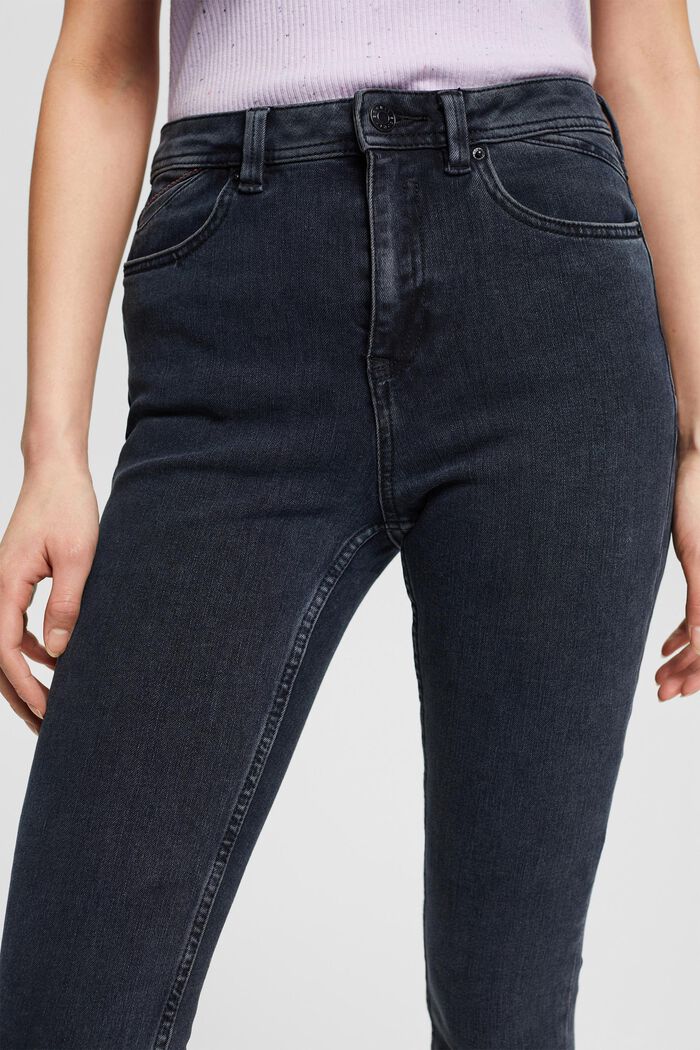Stretch jeans made of blended organic cotton, BLUE BLACK, detail image number 0