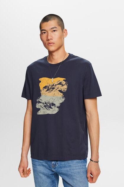 Print Cotton T-Shirt
