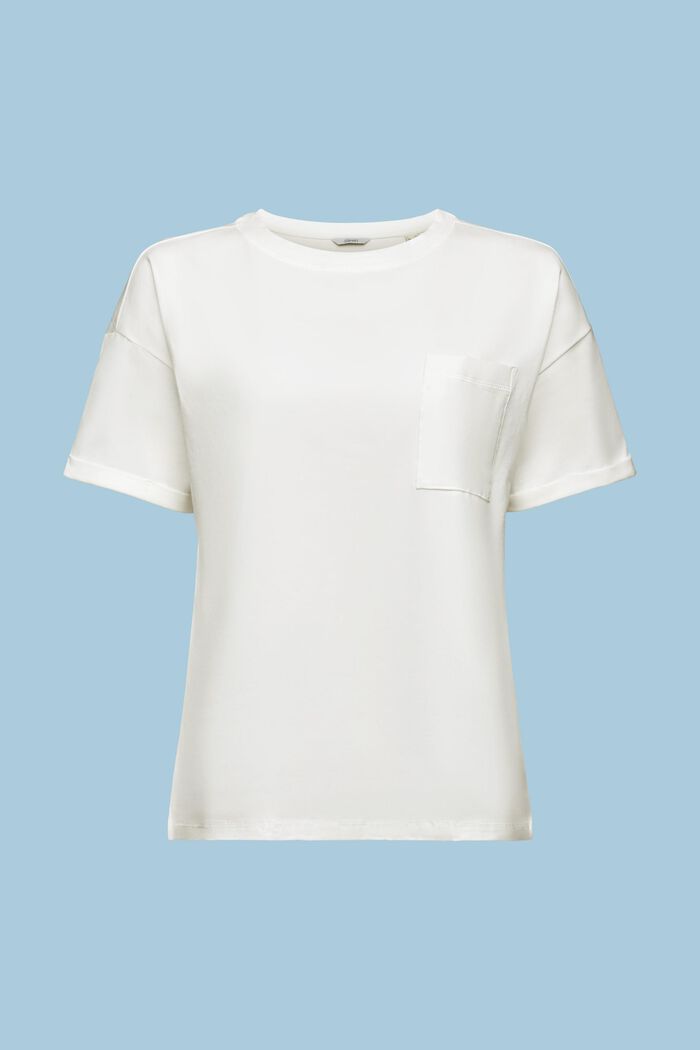 Pyjama T-shirt, OFF WHITE, detail image number 5