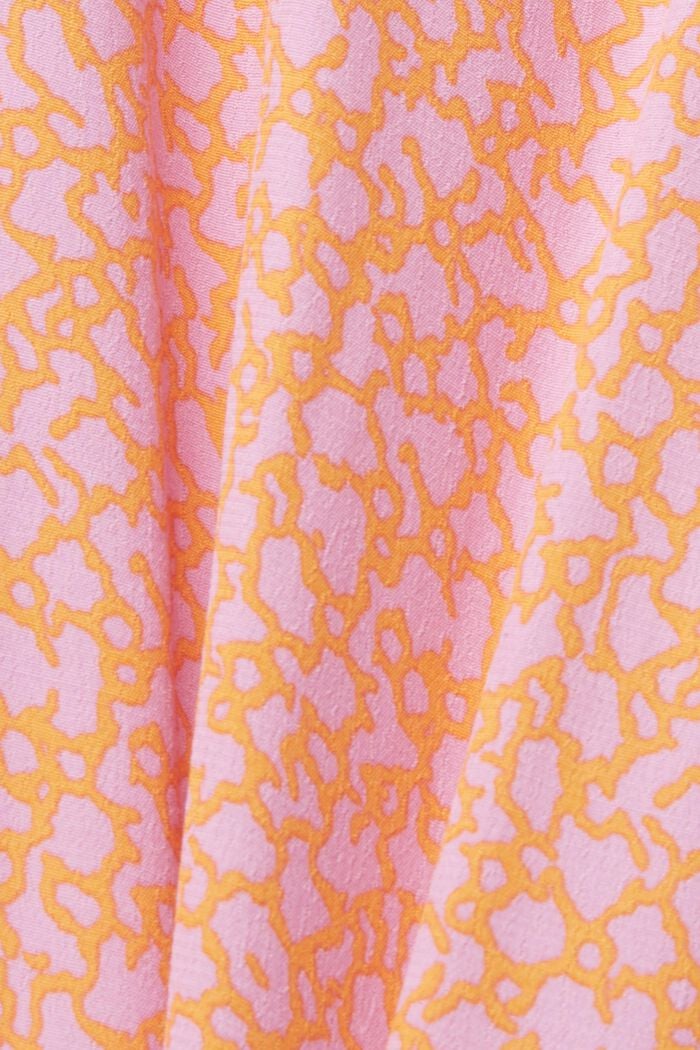 Midi skirt with all-over floral pattern, LILAC, detail image number 4