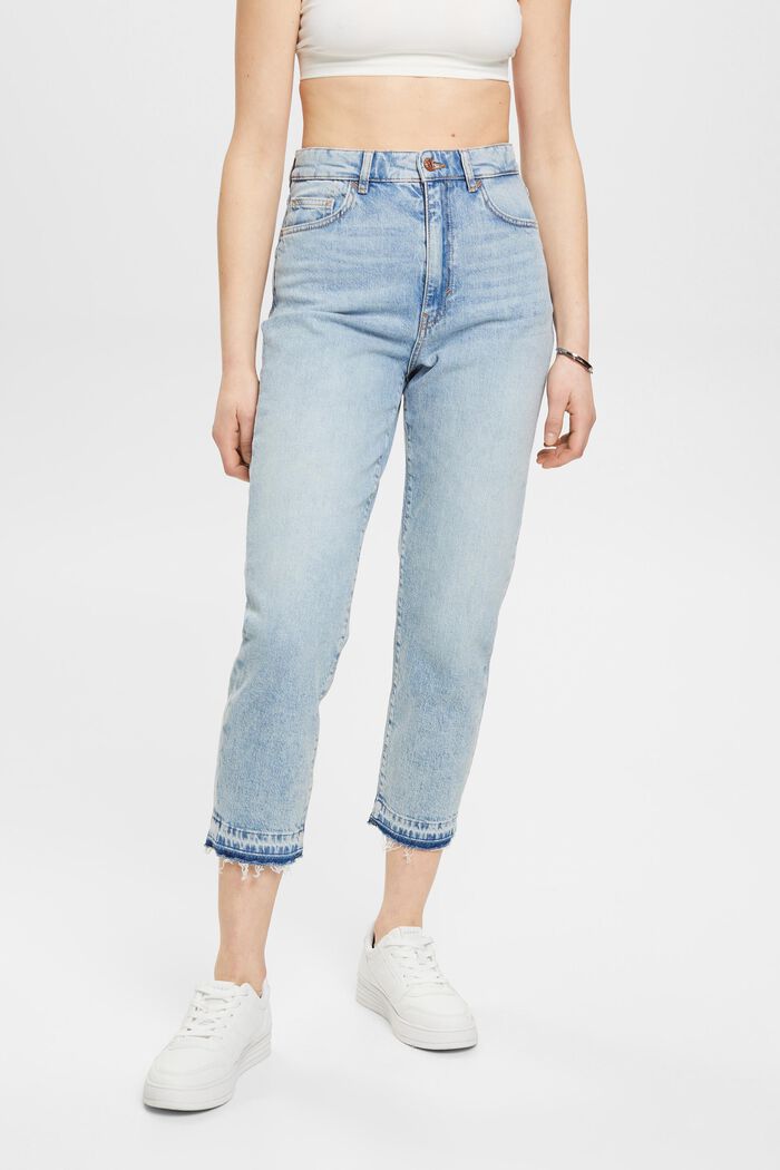 Frayed Hem Straight Leg Jeans (FINAL SALE) – Spicy Chic Boutique