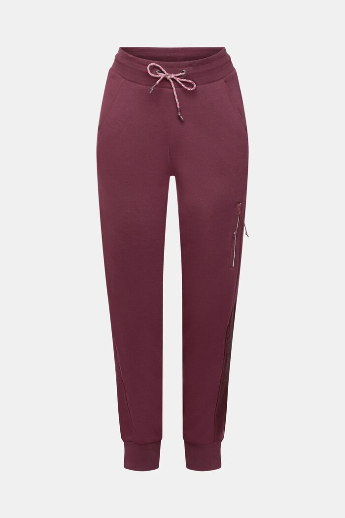 Sweatpants with leg pocket, BORDEAUX RED, detail image number 6