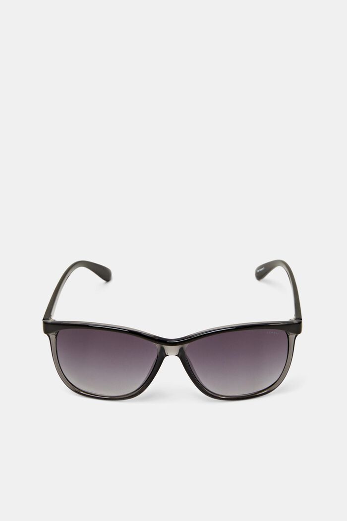 Sunglasses with semi-transparent frames, GREY, detail image number 0