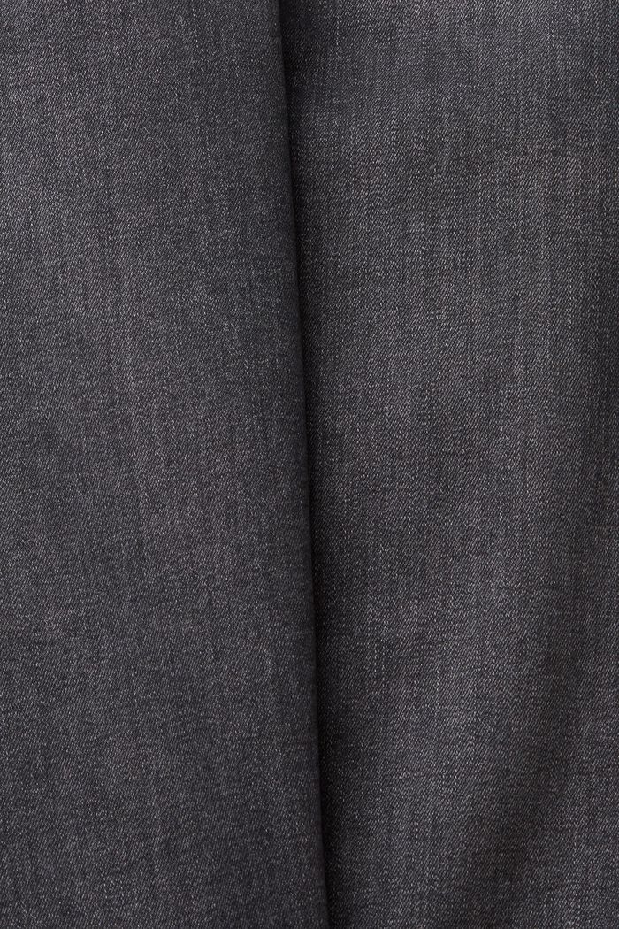 Mid-rise cashmere-touch stretch jeans, GREY DARK WASHED, detail image number 6