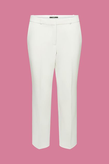 Cropped business trousers