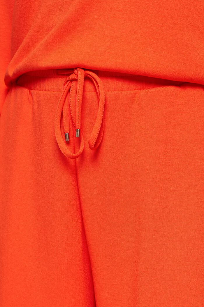 Sweat shorts, RED ORANGE, detail image number 0