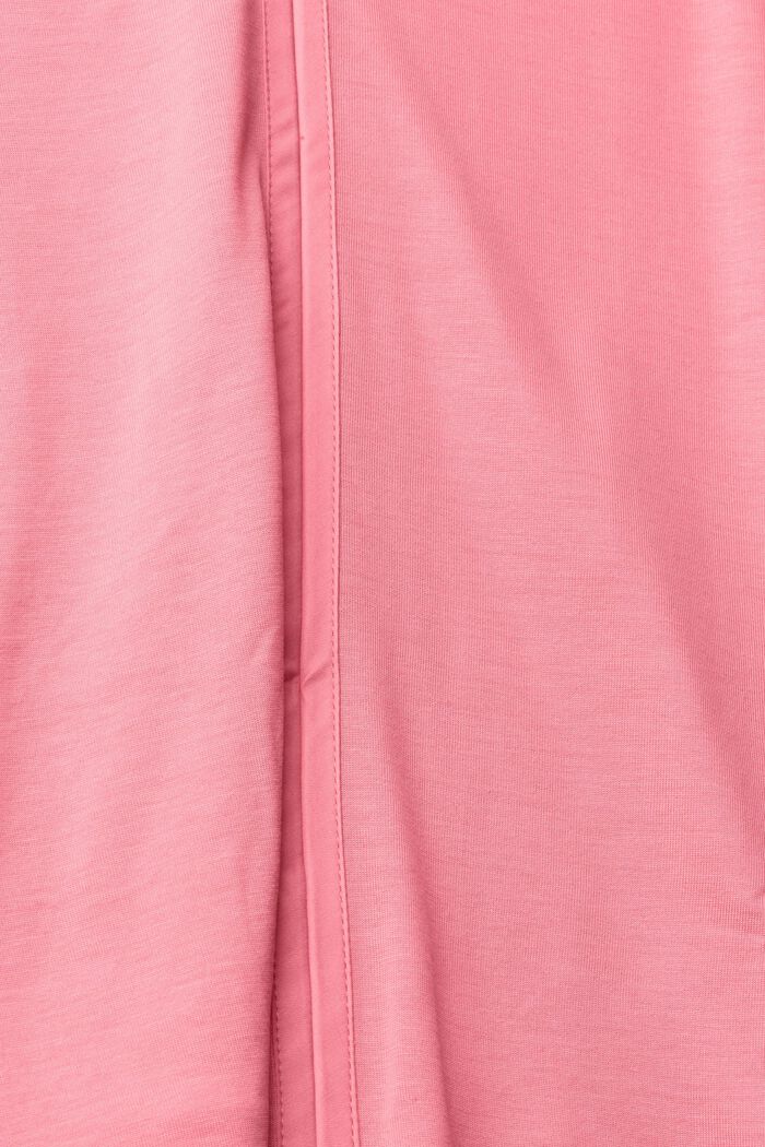 Made of TENCEL™: V-neck top, PINK FUCHSIA, detail image number 4