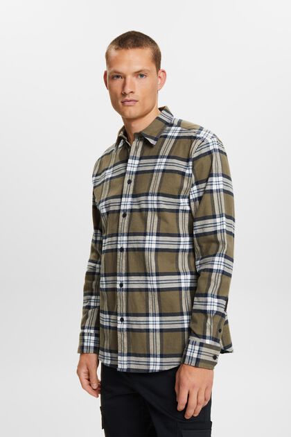 Checked Flannel Shirt