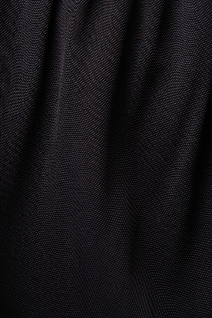 Wide leg trousers, LENZING™ ECOVERO™, BLACK, detail image number 5