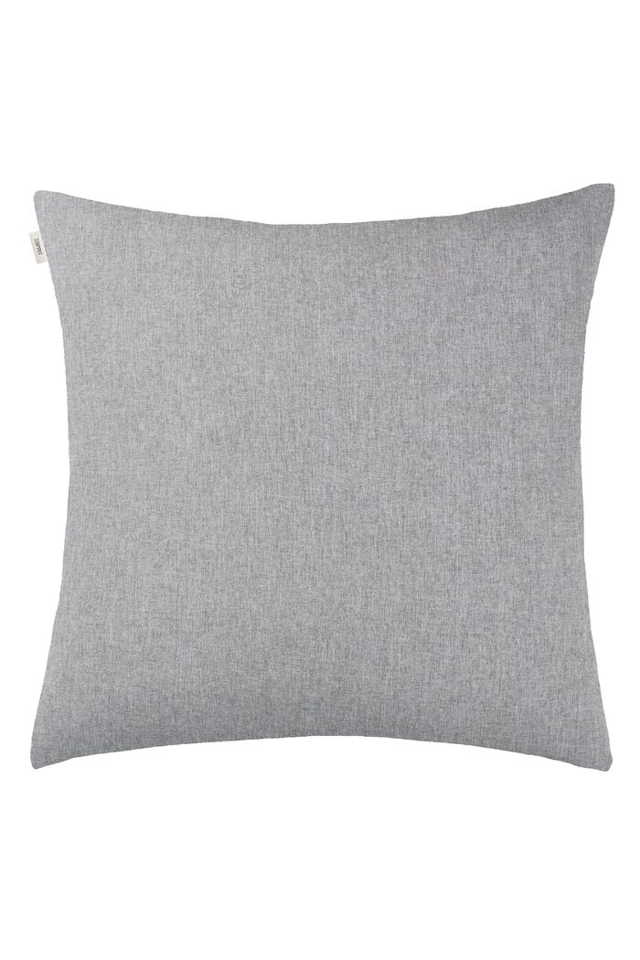 Large, woven lounge cushion cover, LIGHT GREY, detail image number 2