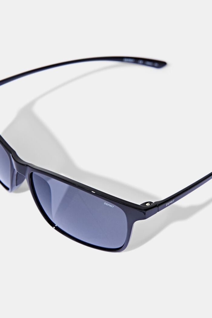Sports sunglasses with polycarbonate lenses, BLACK, detail image number 1