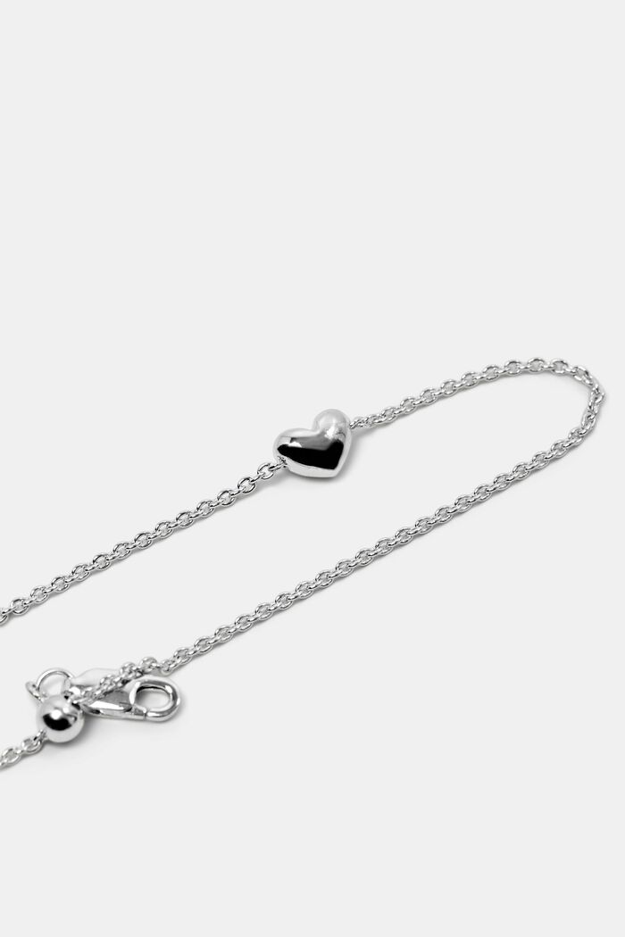 ESPRIT - Sterling silver bracelet with a heart pendant at our online shop