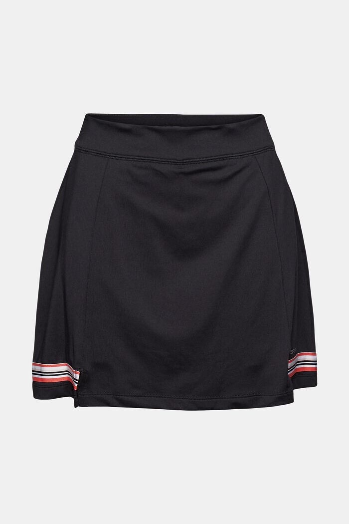 Made of recycled material: skirt with integrated shorts, E-DRY