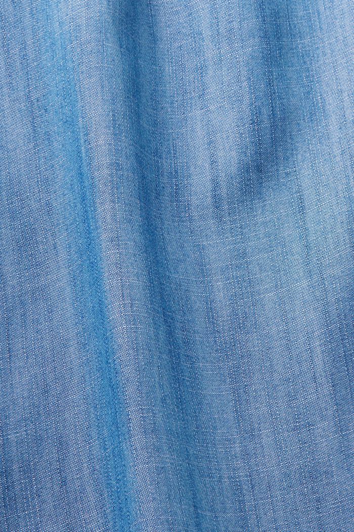 Denim-look blouse, BLUE MEDIUM WASHED, detail image number 5