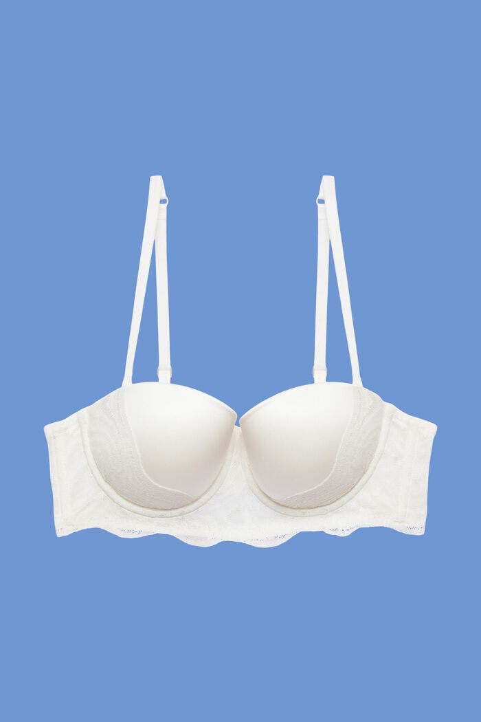 ESPRIT - Padded underwire bra with detachable straps at our online
