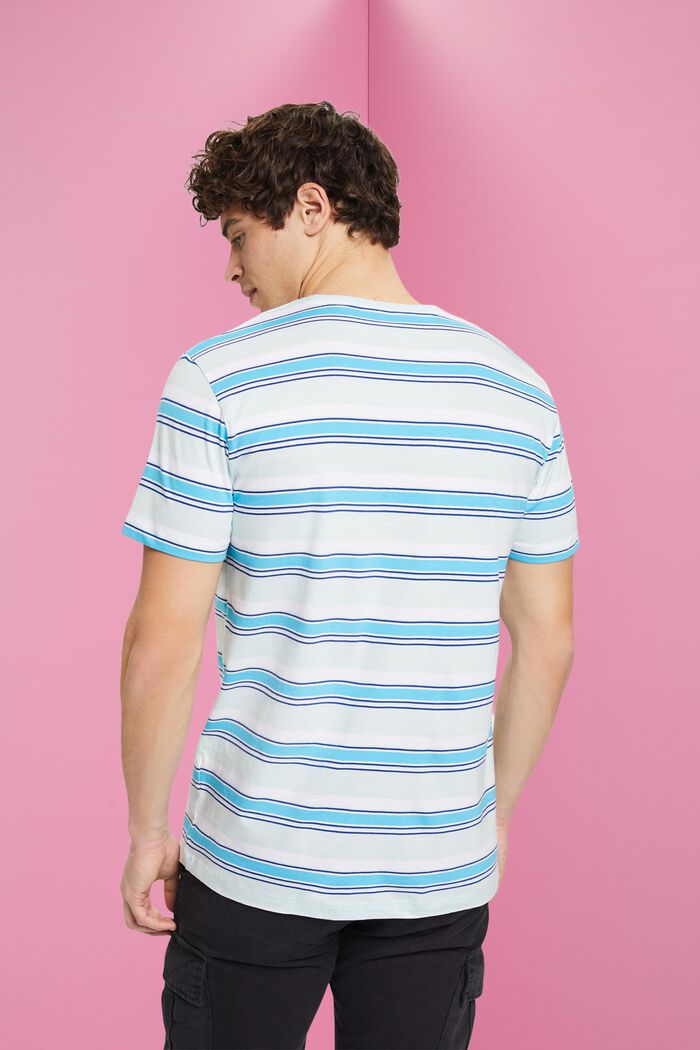 ESPRIT - Sustainable cotton striped T-shirt at our online shop