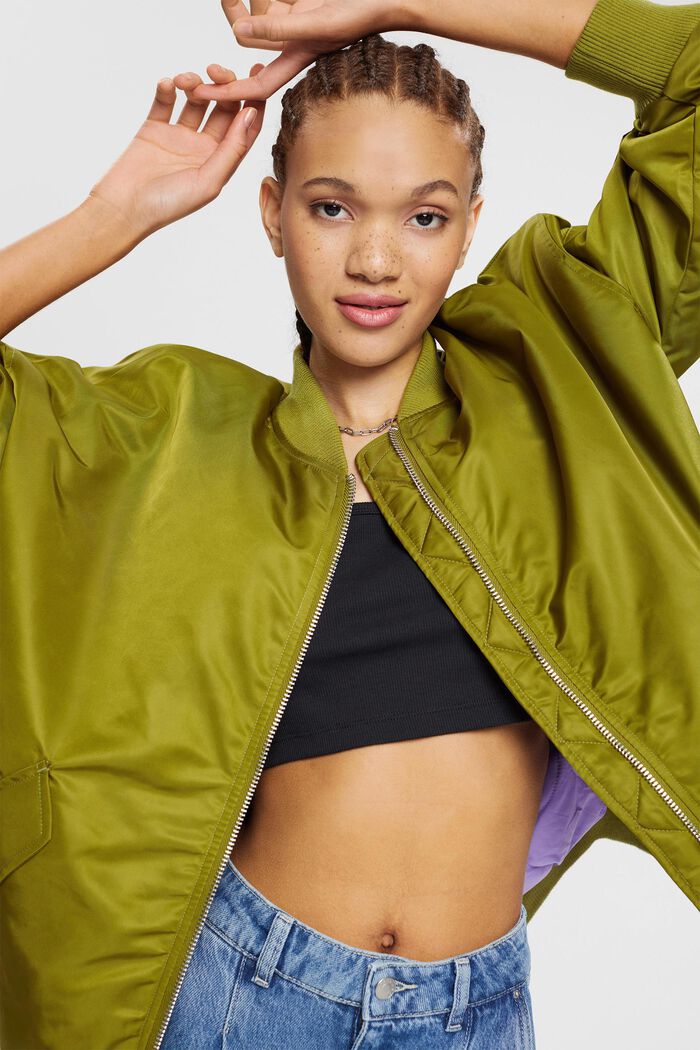 Made of recycled material: bomber jacket