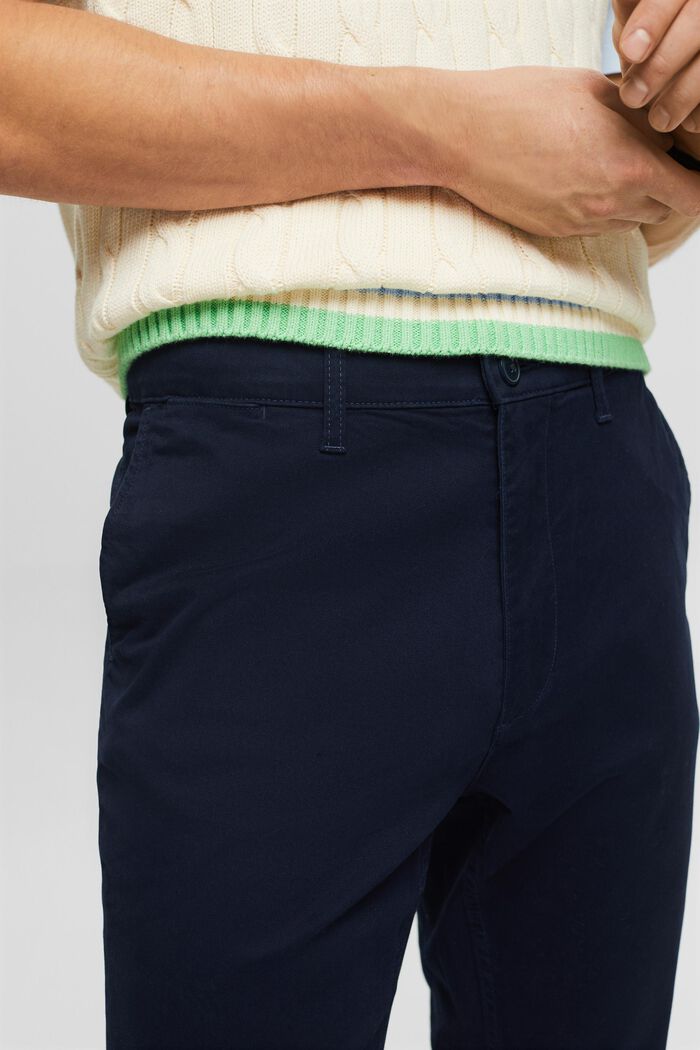 Slim-Leg Chino Pants, NAVY, detail image number 4