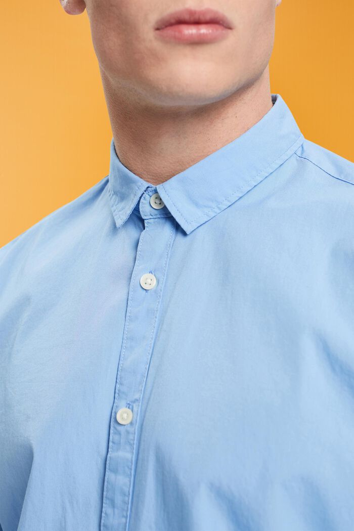 Slim fit, sustainable cotton shirt, LIGHT BLUE, detail image number 2