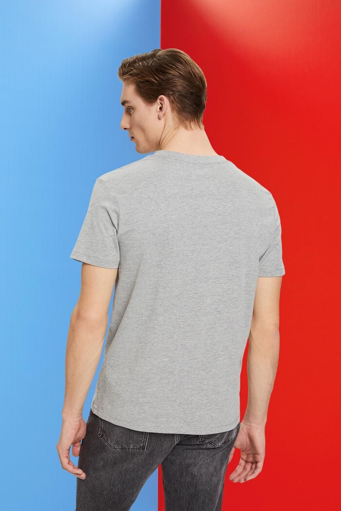 T-Shirts Slim Fit, MEDIUM GREY, detail image number 3