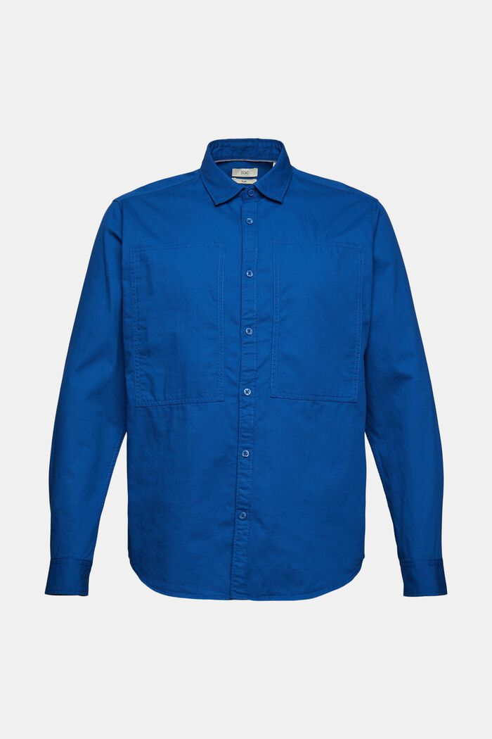Textured shirt made of 100% cotton