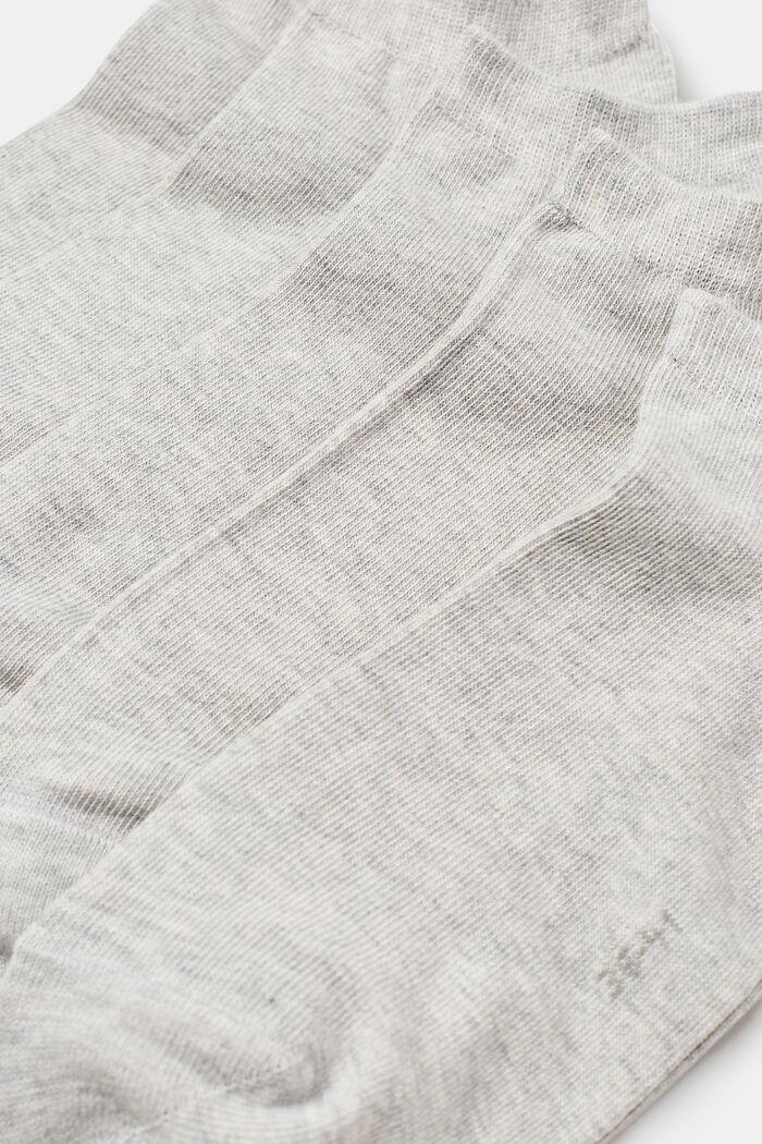 5-pair pack of blended cotton socks, STORM GREY, detail image number 2