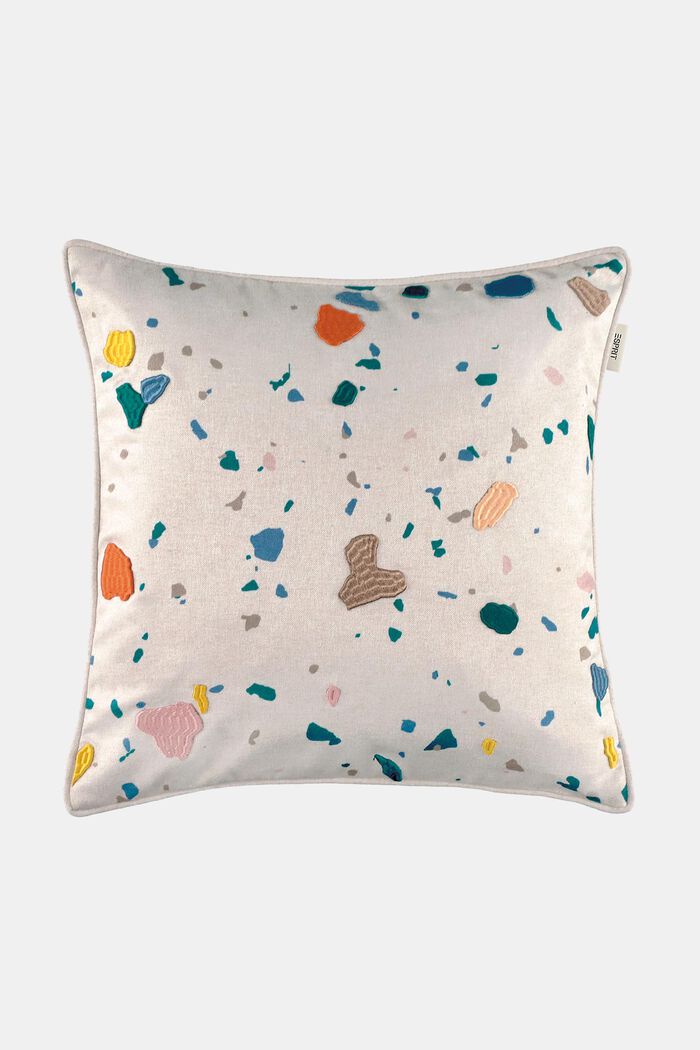 Printed Cushion Cover, MULTICOLOR, detail image number 0