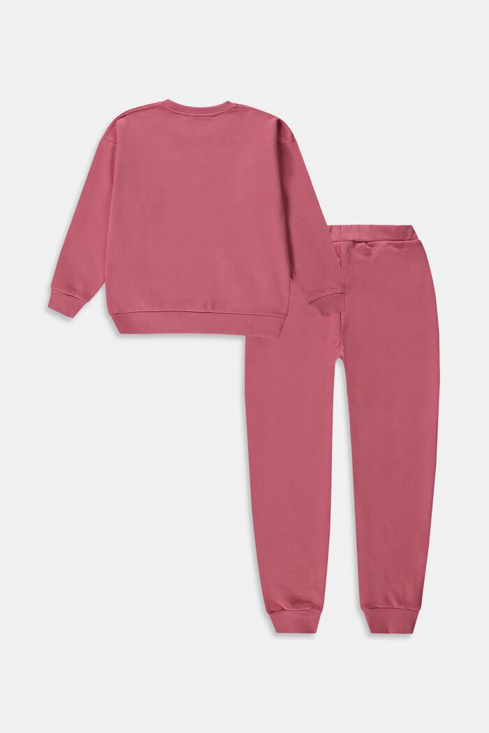 Mixed set: Sweatshirt and joggers, CORAL, detail image number 1