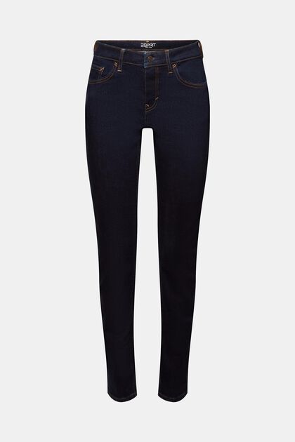 Recycled: mid-rise slim fit stretch jeans