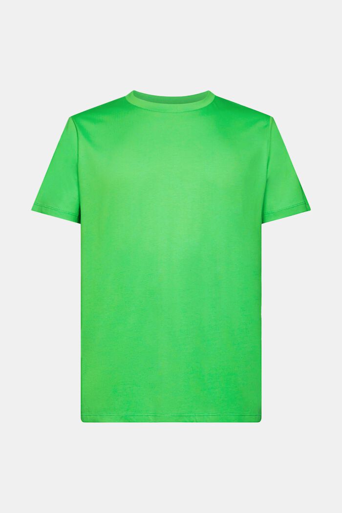 Crewneck Jersey T-Shirt, GREEN, detail image number 6