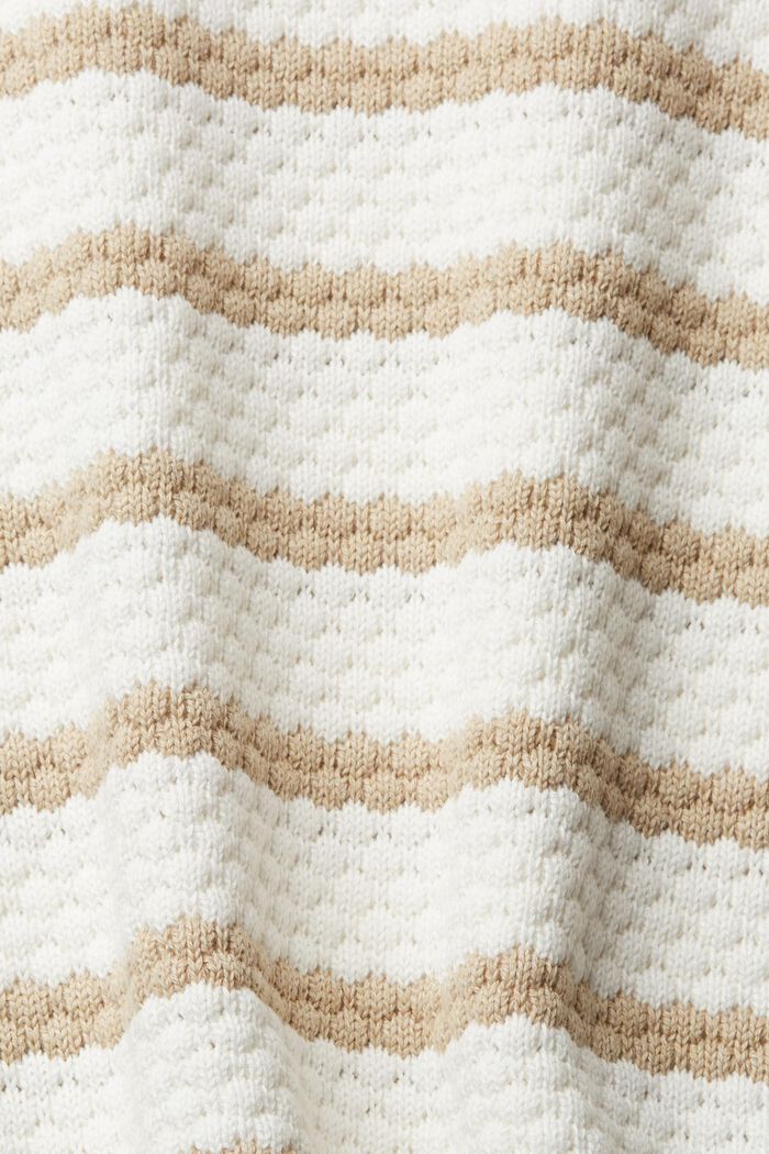 Textured knit jumper, OFF WHITE, detail image number 1