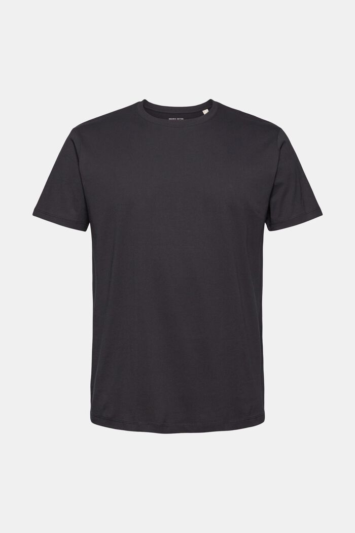 Jersey T-shirt made of 100% organic cotton, BLACK, detail image number 0