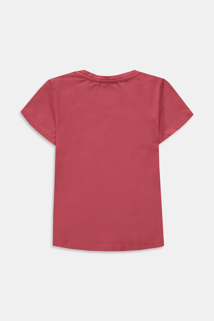 Printed T-shirt, stretch cotton