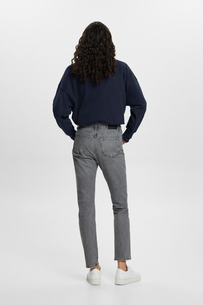 ESPRIT - High-rise retro slim fit jeans at our online shop