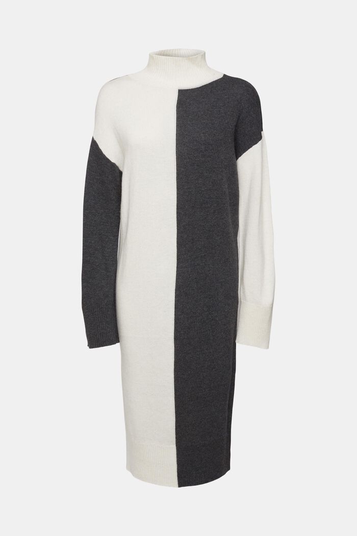 Knitted wool blend dress, LENZING™ ECOVERO™