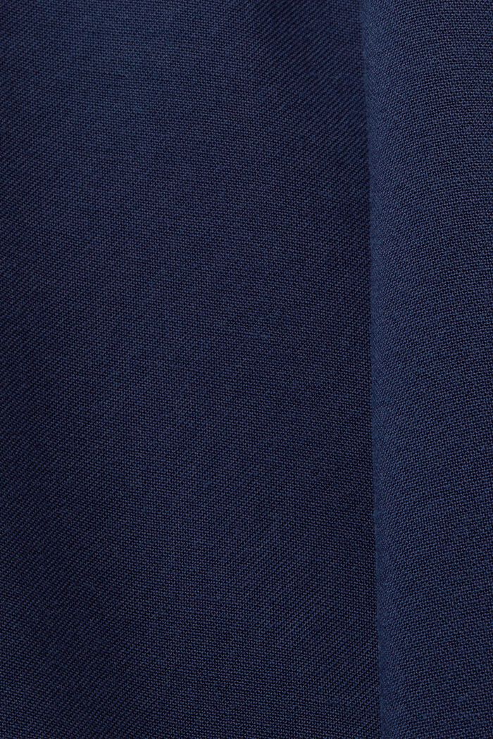 Wide leg pull-on trousers, NAVY, detail image number 6