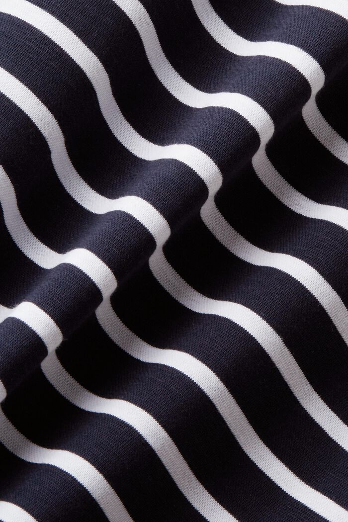 Striped jersey T-shirt, 100% cotton, NAVY, detail image number 5