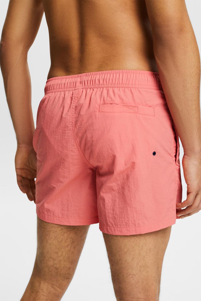 Crinkled Swimming Shorts, CORAL, detail image number 1