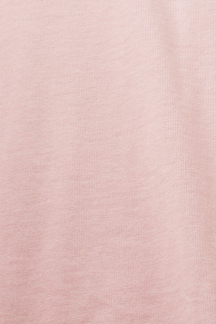 Graphic Cotton Jersey T-Shirt, OLD PINK, detail image number 5