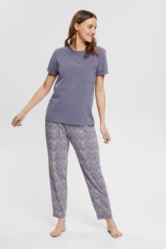 Jersey pyjamas with organic cotton