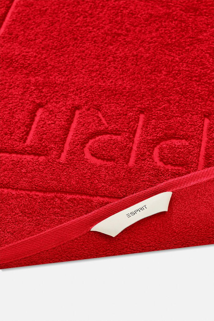 Terrycloth bath mat made of 100% cotton, CHERRY, detail image number 1