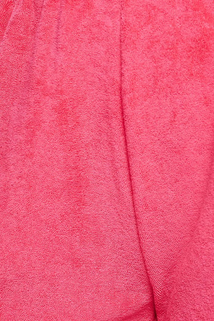 Recycled: terry beach shorts, PINK FUCHSIA, detail image number 6